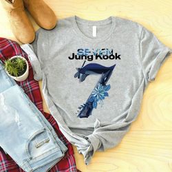 jungkook seven tshirt, bts jungkook solo sweatshirt, jungkoo