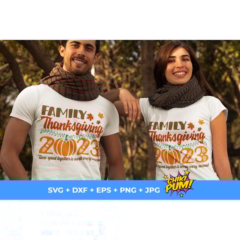 Family Thanksgiving 2023, Family Thanksgiving svg, Matching family 2023 svg, Svg Dxf Eps Png Jpg, Silhouette Cricut - 2.jpg