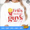 Fries before guys retro SVG cut file, Retro Valentines day svg, Girly valentine svg, Valentines png and cut files - 3.jpg