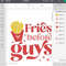 Fries before guys retro SVG cut file, Retro Valentines day svg, Girly valentine svg, Valentines png and cut files - 4.jpg