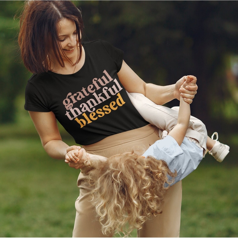 Grateful Thankful Blessed Svg, Thanksgiving Svg, Boho Words, Thanksgiving Boho, Retro, Silhouette Eps Dxf Png Jpg, Thanksgiving cut files - 3.jpg