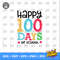 Happy 100 Days of School SVG, Happy 100 Days svg png, 100th Day School Shirt Design, Teacher 100 days svg, School svg, Cricut & Silhouette - 5.jpg