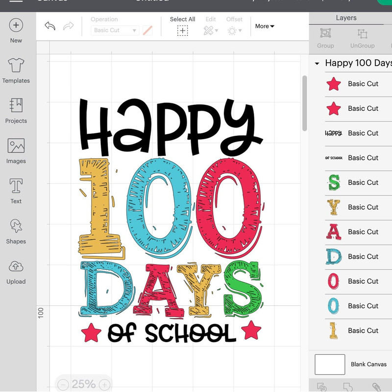 Happy 100 Days of School SVG, Happy 100 Days svg png, 100th Day School Shirt Design, Teacher 100 days svg, School svg, Cricut & Silhouette - 6.jpg