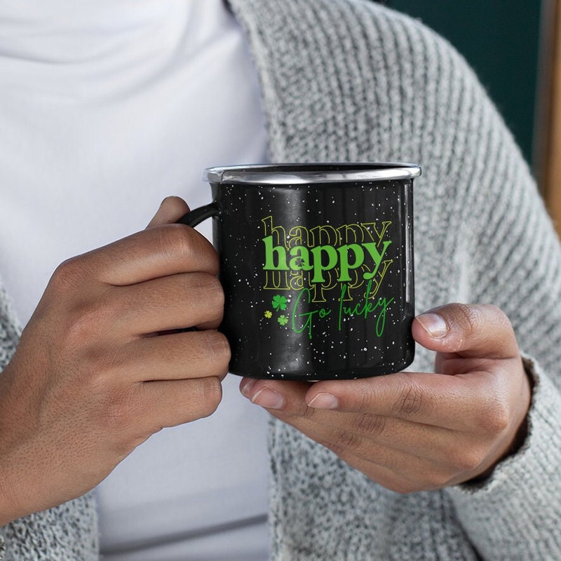 Happy Go Lucky SVG, Retro svg, St Patrick's Day SVG, Funny St Patricks Day svg, Irish svg, Shamrock svg, Lucky shirt svg cut file - 5.jpg