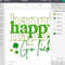 Happy Go Lucky SVG, Retro svg, St Patrick's Day SVG, Funny St Patricks Day svg, Irish svg, Shamrock svg, Lucky shirt svg cut file - 6.jpg
