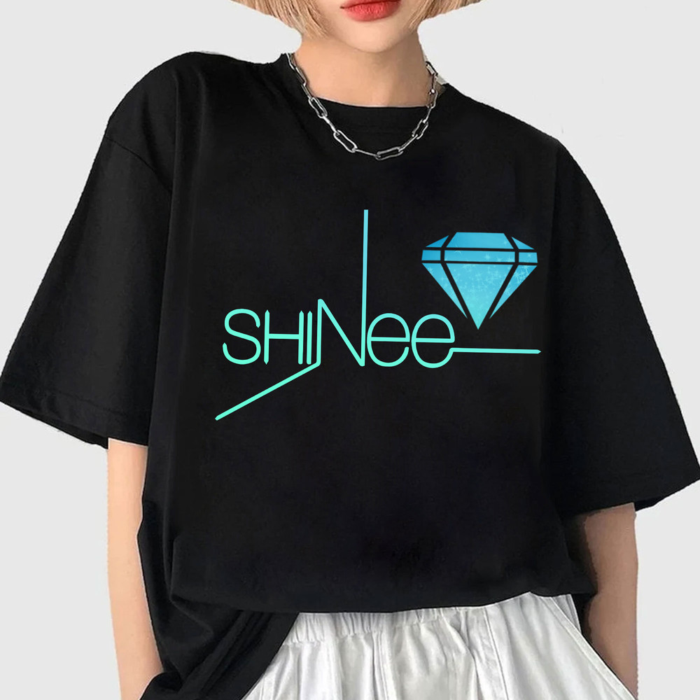 Shinee Diamond Shirt, Kpop Shinee Boygroup Shirt, Shinee Anniversary Tshirt, Gift for Shawols, Shinee Kpop Merch, Shinee Key Minho Taemin - 2.jpg