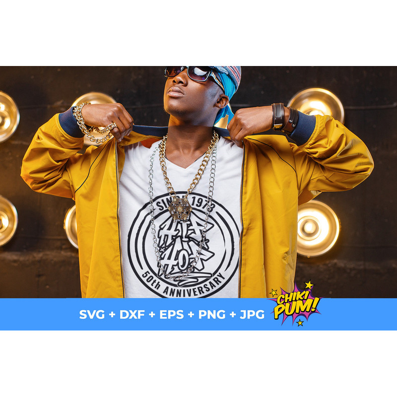 Hip Hop SVG, 50th Anniversary SVG, PNG, Hip Hop 50th Anniversary Svg, Hip Hop Png, 1973-2023 Svg - 2.jpg