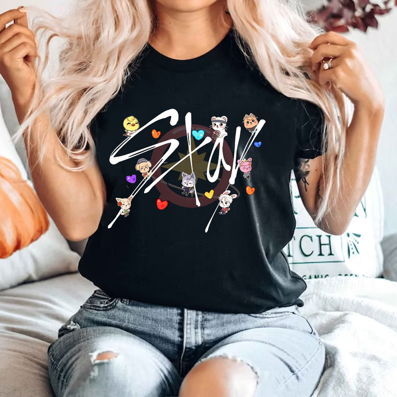 Stray Kids Stay Shirt, Kpop Stray Kids Sweatshirt, StrayKids Fan Gifts, Stray Kids Merch, Stray Kids SKZOO Tee, You Make StrayKids Stay Skz - 2.jpg