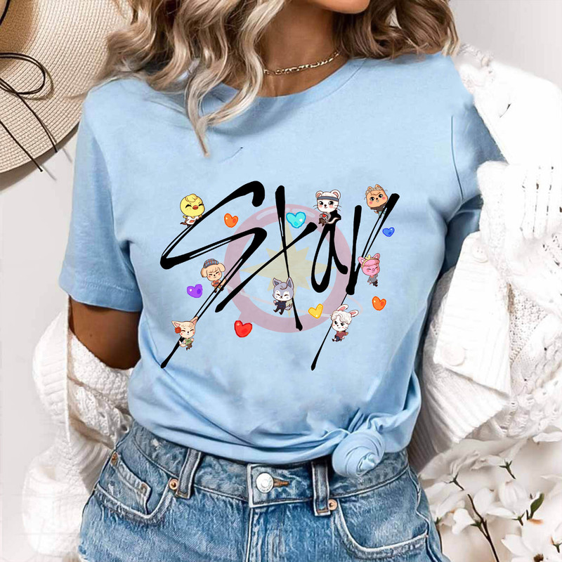 Stray Kids Stay Shirt, Kpop Stray Kids Sweatshirt, StrayKids Fan Gifts, Stray Kids Merch, Stray Kids SKZOO Tee, You Make StrayKids Stay Skz - 4.jpg