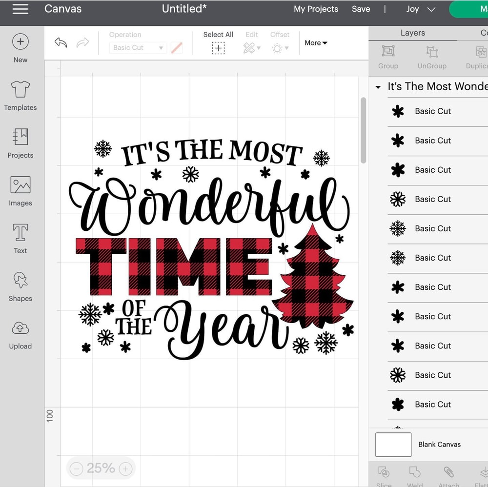 It's The Most Wonderful Time Of The Year SVG, Christmas SVG, Cut File, Cricut, Silhouette, Winter svg - 7.jpg
