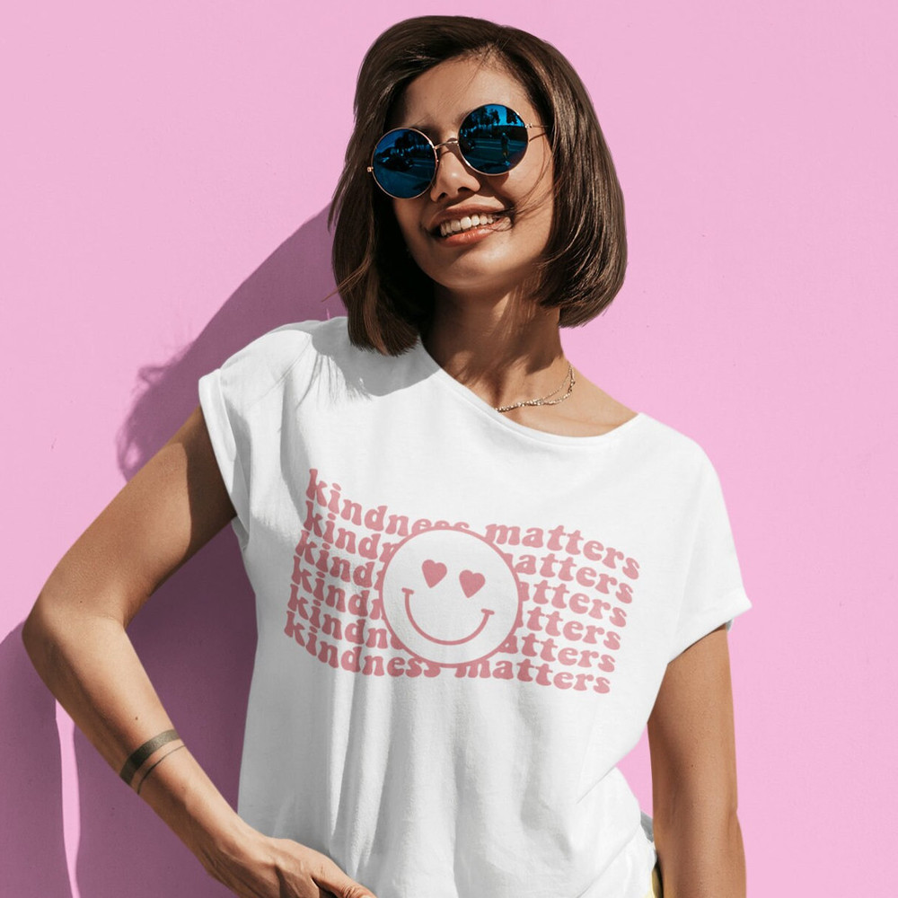 Kindness Matters Retro Pink Shirt Day Svg Png, Mental Health Svg, Kindness Matters Svg, Pink Shirt Day Svg, Trendy Svg, Retro Svg - 4.jpg
