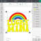 Lucky mama, lucky mini Retro SVG cut file, Rainbow svg, Boho St Patricks Day svg, girl st Patricks png, Mommy and me svg - 5.jpg