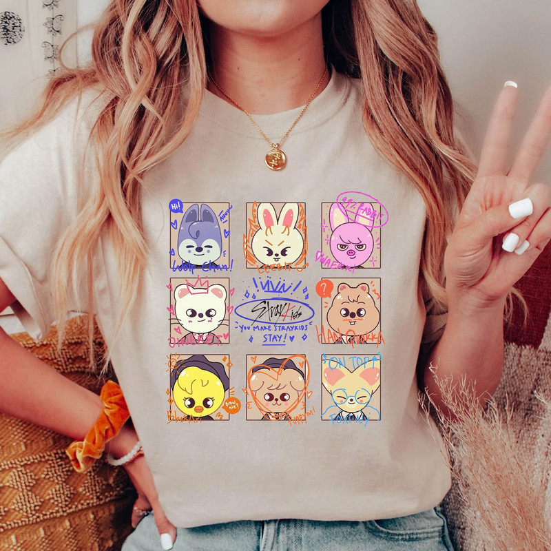 Vintage Stray Kids SKZOO Shirt, You Make StrayKids Stay Shirt, Stray Kids Sweatshirt, Stay Gifts, Stray Kids Merch, Kpop fan shirt, SKZ tee - 1.jpg