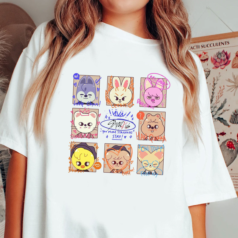 Vintage Stray Kids SKZOO Shirt, You Make StrayKids Stay Shirt, Stray Kids Sweatshirt, Stay Gifts, Stray Kids Merch, Kpop fan shirt, SKZ tee - 3.jpg