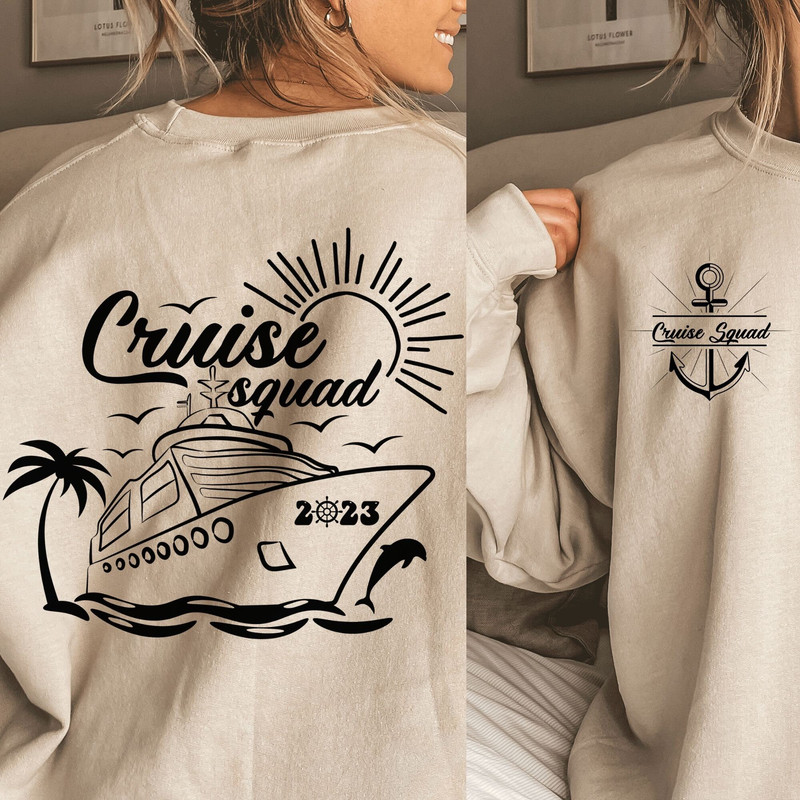 Cruise ship svg Cruise SQUAD emblem cruisin' cruise shirt print svg decal cut file silhouette cricut cameo instantdownloadvector svg png - 1.jpg