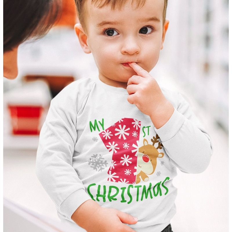 My First Christmas SVG My 1st Christmas Svg Baby First Christmas SVG Baby First Xmas SVG Christmas Baby Svg Newborn 1st Christmas - 3.jpg
