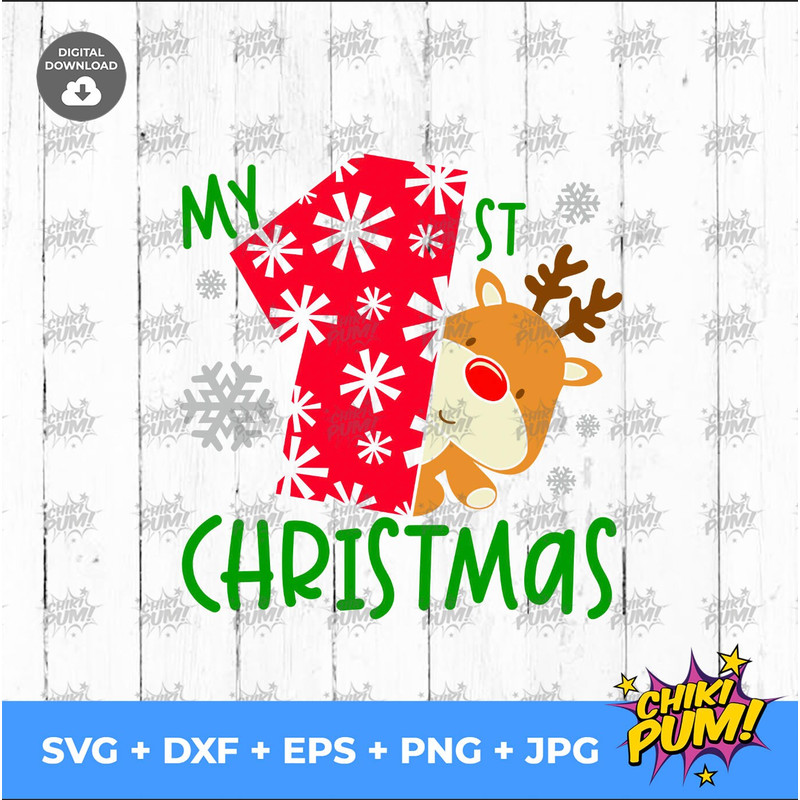 My First Christmas SVG My 1st Christmas Svg Baby First Christmas SVG Baby First Xmas SVG Christmas Baby Svg Newborn 1st Christmas - 4.jpg