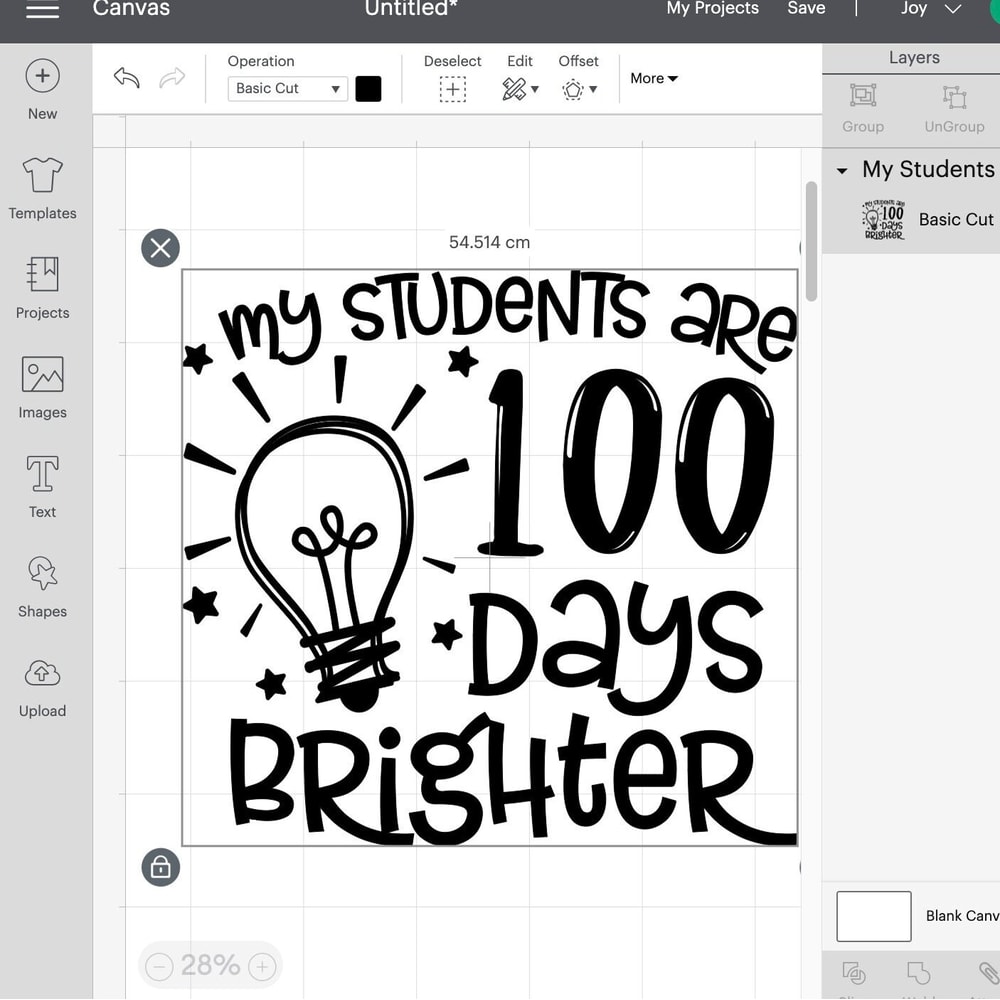 My Students are 100 Days Brighter svg, 100 school days svg, 100th Day of School svg, Teacher shirt svg, 100 days of School svg - 3.jpg