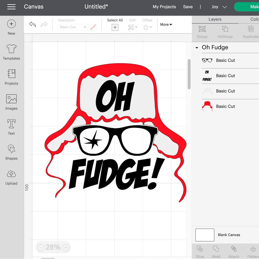 Oh Fudge Svg, Merry Christmas SVG, Christmas SVG, Fudge Svg, Christmas Clip Art, Christmas Cut Files, Cricut, Silhouette - 6.jpg