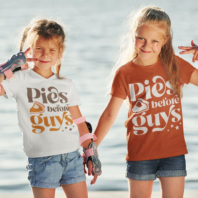 Pies Before Guys, Fall, Autumn, Thanksgiving, Halloween, Retro, Sublimation, Retro svg dxf eps png jpg Cut Files - 2.jpg