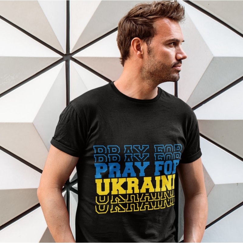 Pray for Ukraine, Pray for Ukraine svg, Support Ukraine, I stand with Ukraine, Ukraine svg, Ukrainian support Ukraine svg - 3.jpg