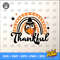 Rainbow Svg, Turkey face Svg, Thankful Svg, Fall Cut Files, Thanksgiving Svg, Girls, Kids Svg Dxf Eps Png, Silhouette Cricut - 5.jpg