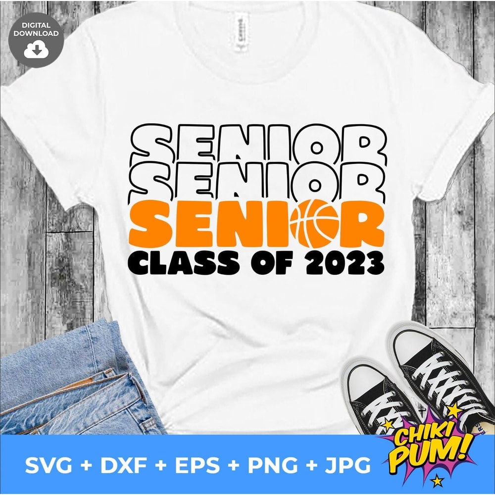 Senior 2023 SVG, Basketball graduate 2023, Senior Basketball SVG, Class of 2023, Senior Basketball Graduation SVG - 1.jpg
