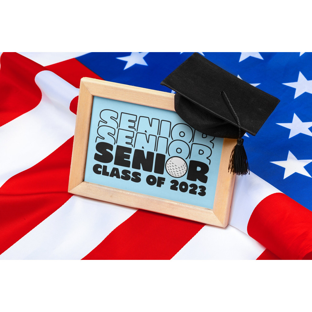 Senior 2023 SVG, Golf graduate 2023, Senior Golf SVG, Class of 2023, Senior Golf Graduation SVG - 4.jpg