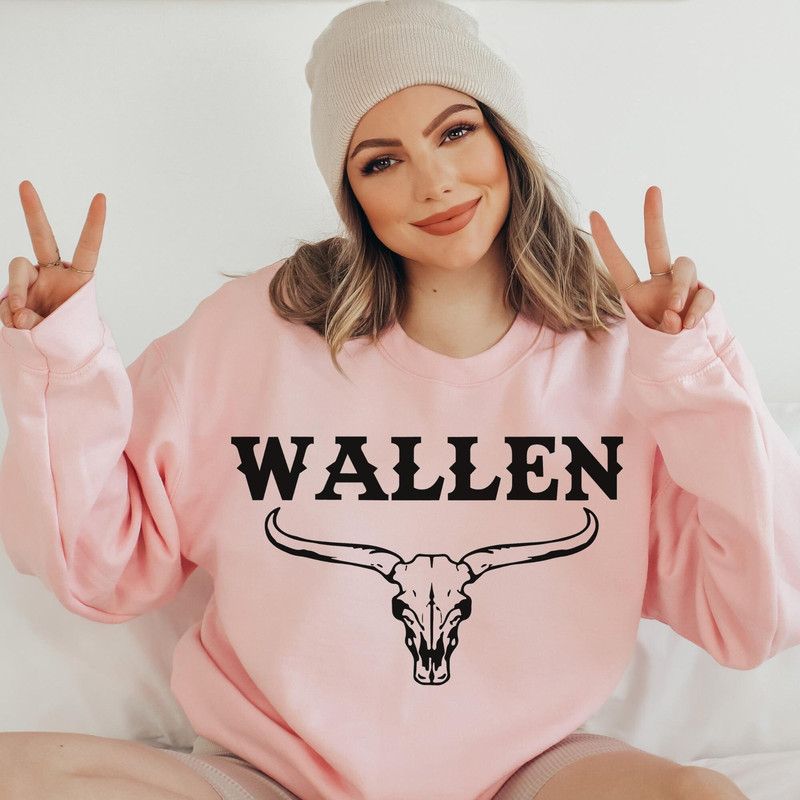 Retro Wallen Bull Skull PNG, Wallen Bull Skull Distressed PNG Digital Download, Cowboy Designs, Country Western Png - 4.jpg