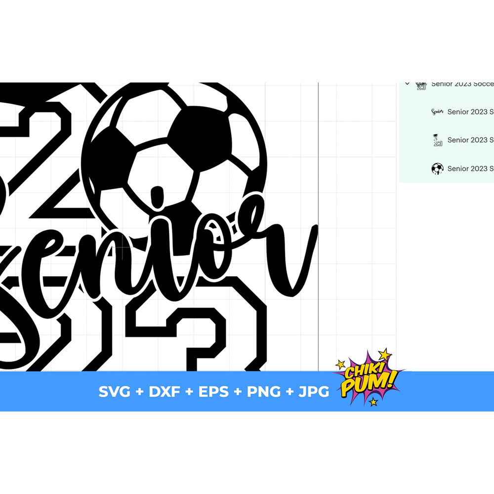 Senior 2023 SVG, Soccer graduate 2023, Senior Soccer SVG, Class of 2023, Senior Football Graduation SVG - 5.jpg