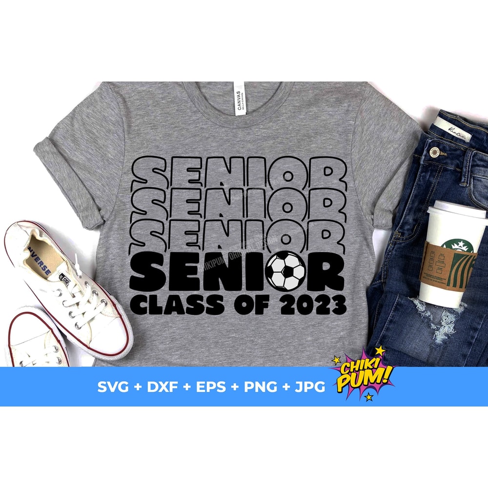 Senior 2023 SVG, Soccer graduate 2023, Senior Soccer SVG, Class of 2023, Senior Soccer Graduation SVG - 1.jpg