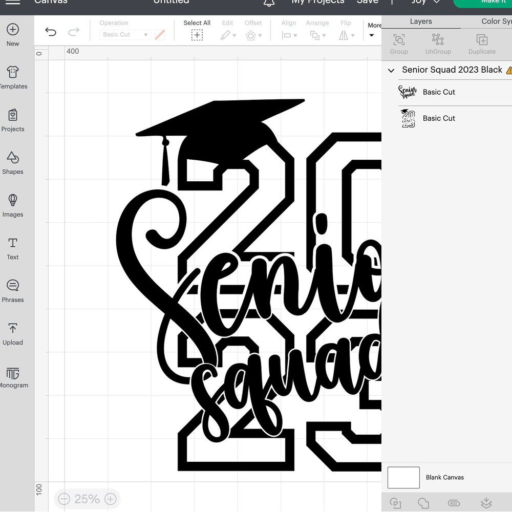 Senior Squad 2023 SVG, 2023 Graduation cut files, Class of 2023, Squad Graduate shirt SVG - 5.jpg