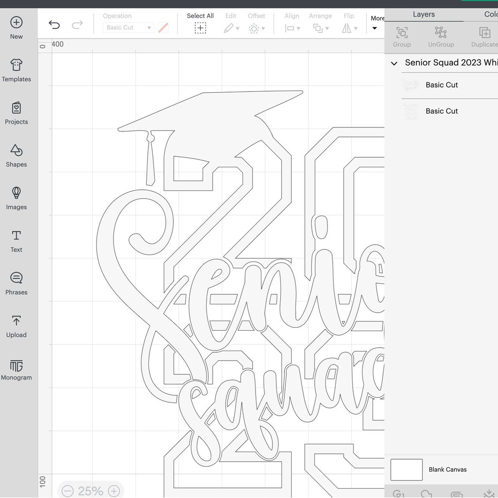 Senior Squad 2023 SVG, 2023 Graduation cut files, Class of 2023, Squad Graduate shirt SVG - 6.jpg