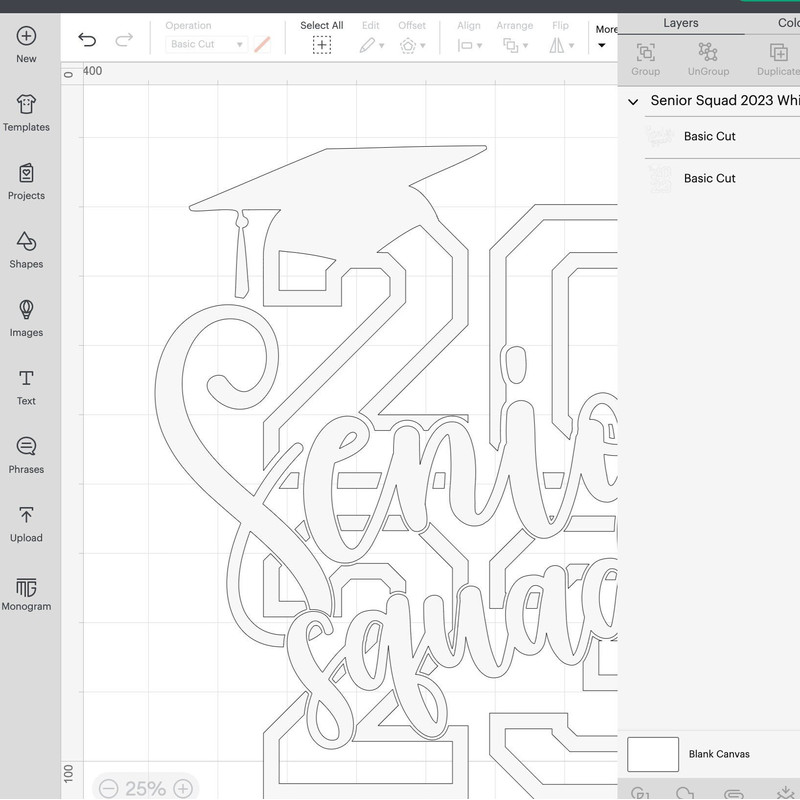 Senior Squad 2023 SVG, 2023 Graduation cut files, Class of 2023, Squad Graduate shirt SVG - 6.jpg
