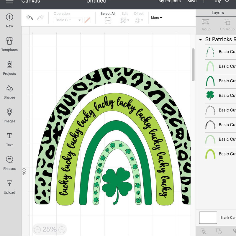 St Patricks rainbow SVG, Lucky rainbow, St Patricks day cut files, St Patricks SVG - 6.jpg