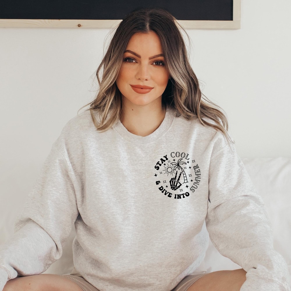 Stay Cool and Dive Into Summer SVG, Retro summer png, Summer vibes svg, Trendy shirt svg, Front and back svg, Trendy summer svg, Beach Svg - 6.jpg