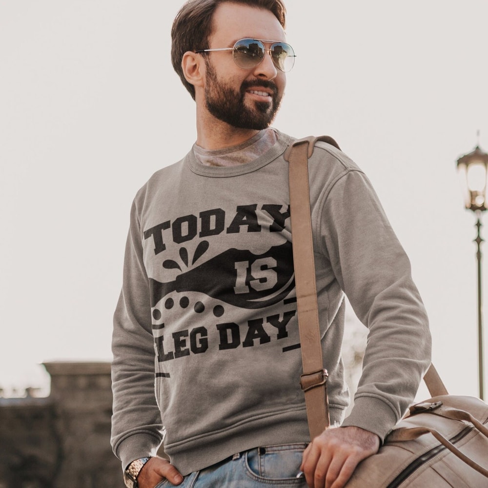 Today is Leg Day SVG, Thanksgiving SVG, Fall SVG, Sublimation Print, Digital Cut File - 2.jpg