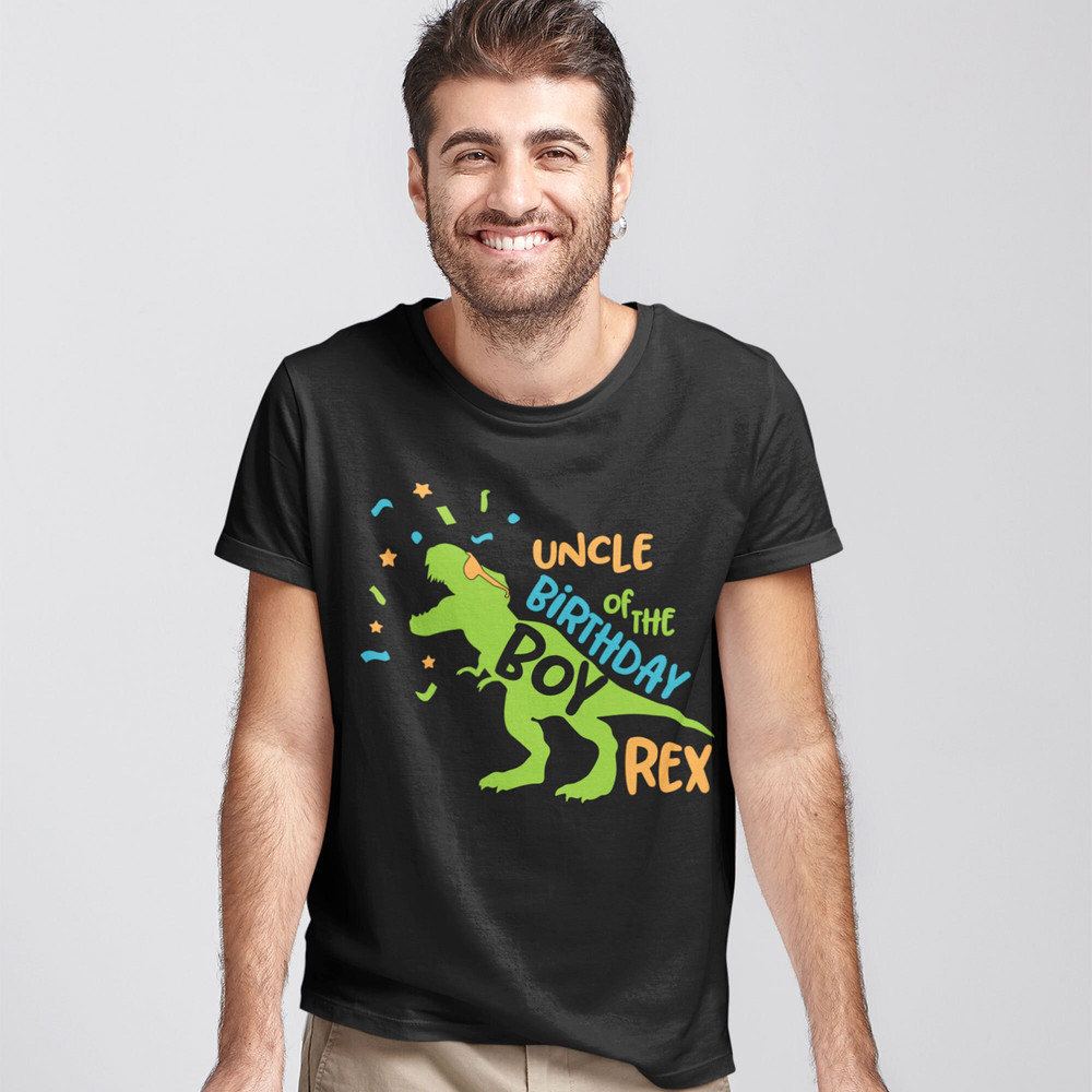 Uncle, Aunt and Cousin Bundle of the Dinosaur Birthday Boy SVG, Family Saurus svg, Boys T Rex Party Svg, Dxf, Eps, Png, Dino Shirt Design - 2.jpg