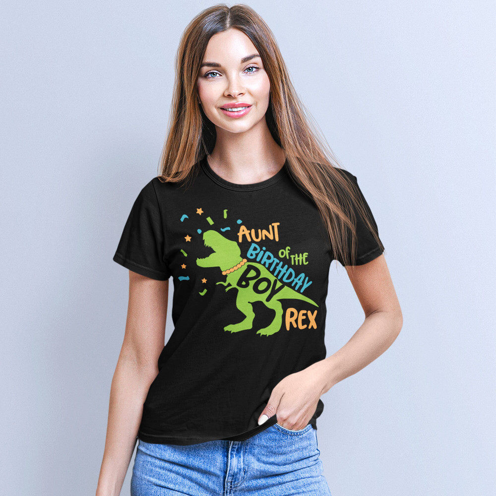 Uncle, Aunt and Cousin Bundle of the Dinosaur Birthday Boy SVG, Family Saurus svg, Boys T Rex Party Svg, Dxf, Eps, Png, Dino Shirt Design - 3.jpg