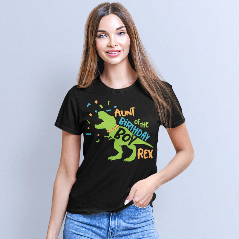 Uncle, Aunt and Cousin Bundle of the Dinosaur Birthday Boy SVG, Family Saurus svg, Boys T Rex Party Svg, Dxf, Eps, Png, Dino Shirt Design - 3.jpg