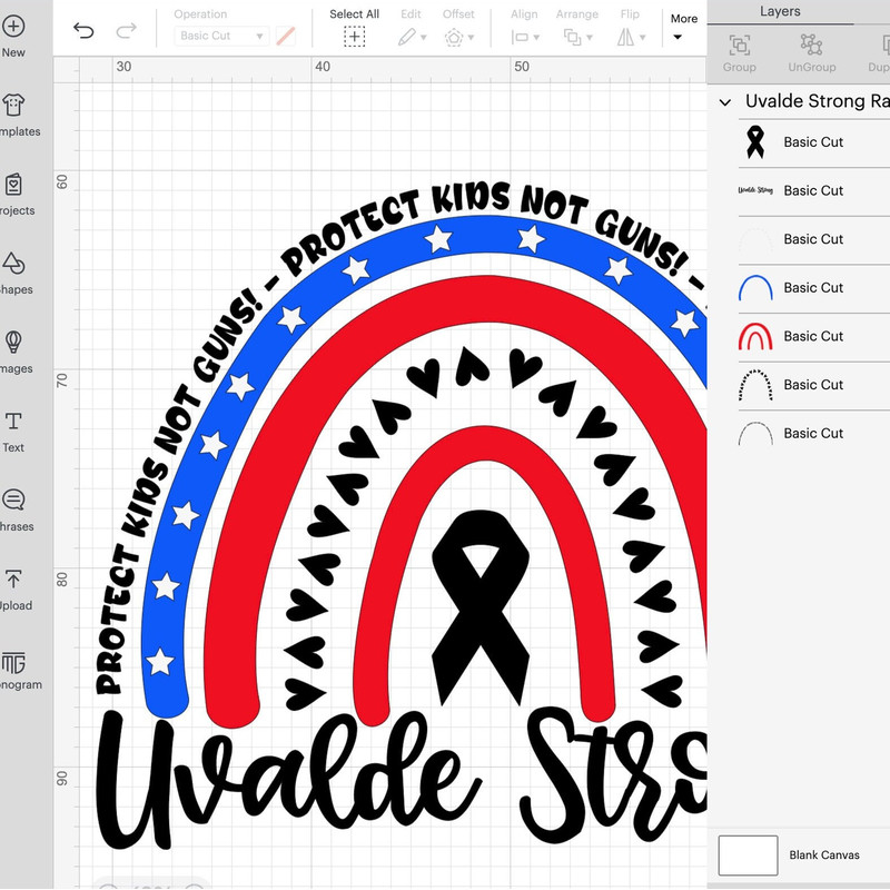 Uvalde Strong SVG, Uvalde Rainbow SVG, Pray For Texas SVG, Pray for Texas png - 4.jpg