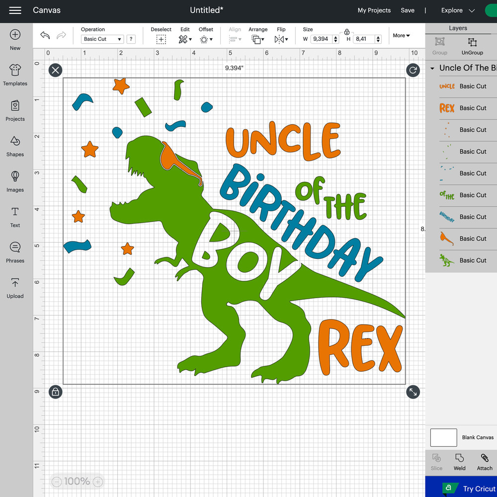 Uncle, Aunt and Cousin Bundle of the Dinosaur Birthday Boy SVG, Family Saurus svg, Boys T Rex Party Svg, Dxf, Eps, Png, Dino Shirt Design - 6.jpg