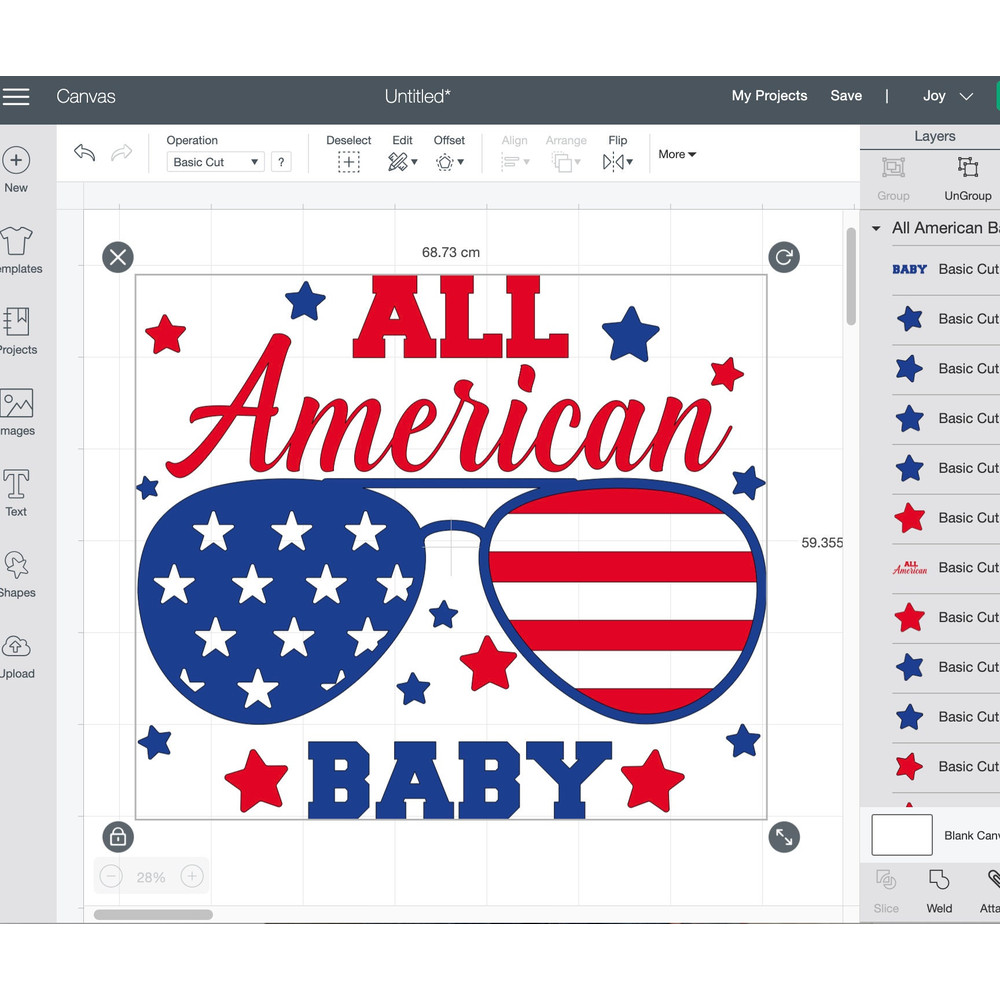 All American Baby Svg, Boy 4th of July Svg, Funny 4th of July Svg, July Fourth, Star Spangled, Kids Patriotic Svg File for Cricut - 10.jpg