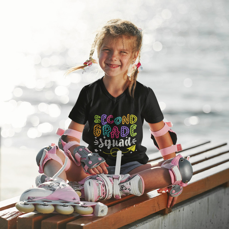 Back to School Second Grade Squad svg png jpg dxf eps, Cut file, 2nd grade shirt SVG, 2nd Grade svg, First Day Cut files - 2.jpg