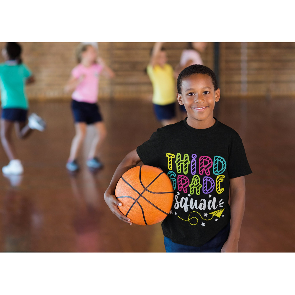 Back to School Third Grade Squad svg png jpg dxf eps, Cut file, Commercial Use, SVG, Third Grade svg, First Day Cut files - 4.jpg