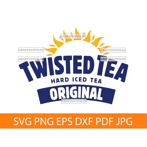 Twisted Tea SVG PNG Vector, Twisted Tea Clipart, Files For C | Inspire ...