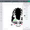 Bride of Frankenstein SVG, Frankenstein Svg, Halloween Svg, Halloween Girl svg, So Franken Cute Girl, Cut Files - 6.jpg