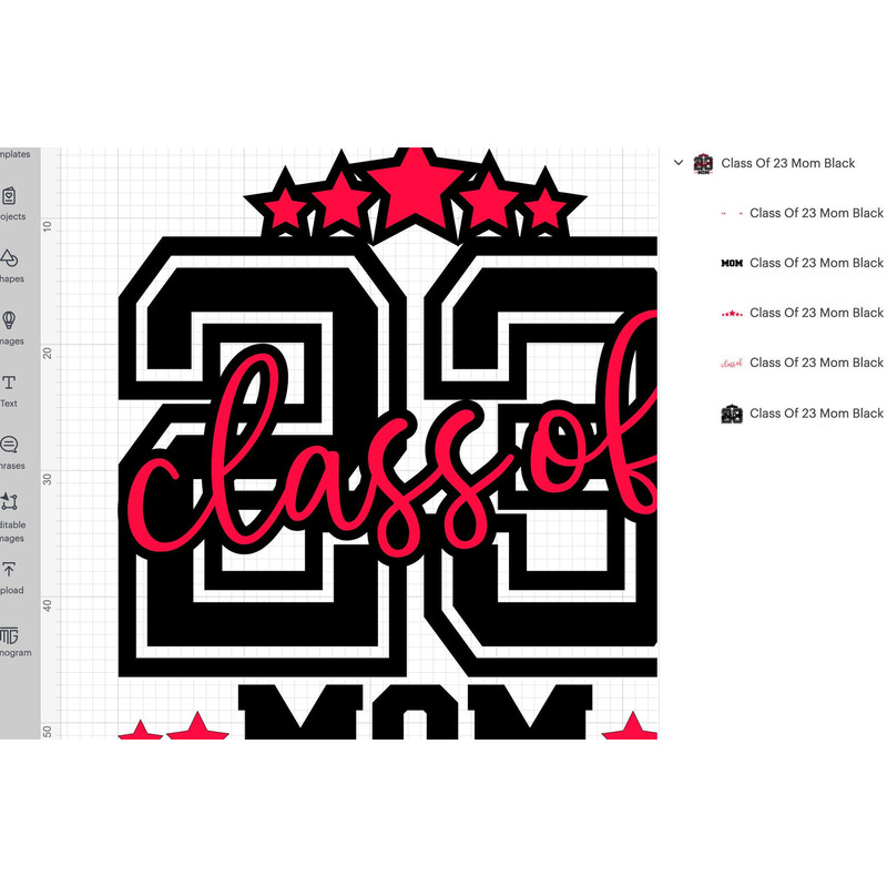 Class of 23 Mom svg  Class Of 2023 SVG  Senior Mom 2023 SVG  svg files for Cricut  Silhouette - 6.jpg