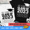 Class of 2023 svg, Senior 2023, Class of 2023 Stacked Words, Digital file, Senior 2023 svg, Graduation 2023 svg, svg dxf eps png jpg - 1.jpg