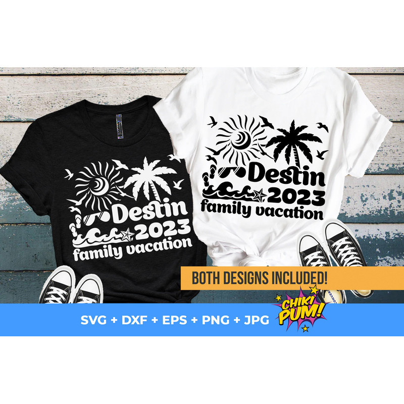 Destin Beach 2023 svg, Summer Beach Vacation, Destin Florida svg, Iron on, cut file silhouette, cricut Instant download - 10.jpg